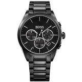 Buy Shop Hugo Boss Classic Grey Dial Grey Steel Strap Watch for Men - 1513364 USA Online