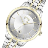 Buy Shop Hugo Boss Classic Silver Dial Two Tone Steel Strap Watch for Men - 1513687 USA Online