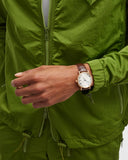 Buy Shop Hugo Boss Classic White Dial Brown Leather Strap Watch for Men - 1513486 USA Online