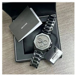 Buy Shop Hugo Boss Cloud Chronograph Black Dial Black Steel Strap Watch For Men - 1514016 USA Online