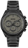 Buy Shop Hugo Boss Cloud Chronograph Black Dial Black Steel Strap Watch For Men - 1514016 USA Online