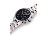 Buy Shop Hugo Boss Commander Black Dial Silver Steel Strap Watch for Men - 1513433 USA Online