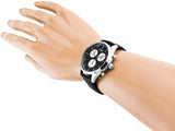 Buy Shop Hugo Boss Companion Black Dial Black Leather Strap Watch for Men - 1513543 USA Online