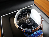 Buy Shop Hugo Boss Companion Black Dial Silver Steel Strap Watch for Men - 1513652 USA Online