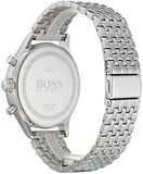Buy Shop Hugo Boss Companion Black Dial Silver Steel Strap Watch for Men - 1513652 USA Online