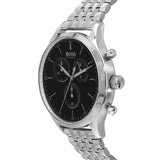 Buy Shop Hugo Boss Companion Black Dial Silver Steel Strap Watch for Men - 1513652 USA Online