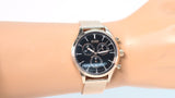 Buy Shop Hugo Boss Companion Chronograph Black Dial Rose Gold Steel Strap Watch For Men - 1513548 USA Online