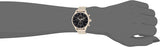 Buy Shop Hugo Boss Companion Chronograph Black Dial Rose Gold Steel Strap Watch For Men - 1513548 USA Online