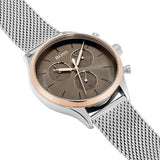 Buy Shop Hugo Boss Companion Chronograph Grey Dial Silver Mesh Bracelet Watch For Men - 1513549 USA Online