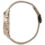 Buy Shop Hugo Boss Companion Quartz Black Dial Rose Gold Mesh Bracelet Watch For Men - HB1513548 USA Online
