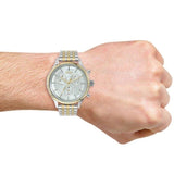 Buy Shop Hugo Boss Companion Silver Dial Two Tone Mesh Bracelet Watch for Men - 1513654 USA Online