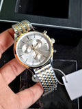Buy Shop Hugo Boss Companion Silver Dial Two Tone Mesh Bracelet Watch for Men - 1513654 USA Online