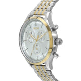 Buy Shop Hugo Boss Companion Silver Dial Two Tone Mesh Bracelet Watch for Men - 1513654 USA Online