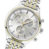 Buy Shop Hugo Boss Companion Silver Dial Two Tone Mesh Bracelet Watch for Men - 1513654 USA Online