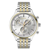 Buy Shop Hugo Boss Companion Silver Dial Two Tone Mesh Bracelet Watch for Men - 1513654 USA Online