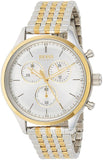 Buy Shop Hugo Boss Companion Silver Dial Two Tone Mesh Bracelet Watch for Men - 1513654 USA Online