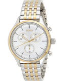 Buy Shop Hugo Boss Companion Silver Dial Two Tone Mesh Bracelet Watch for Men - 1513654 USA Online