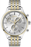 Buy Shop Hugo Boss Companion Silver Dial Two Tone Mesh Bracelet Watch for Men - 1513654 USA Online
