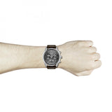 Buy Shop Hugo Boss Contemporary Sport Driver Black Dial Black Leather Strap Watch for Men - 1513085 USA Online