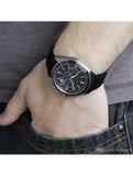 Buy Shop Hugo Boss Contemporary Sport Driver Black Dial Black Leather Strap Watch for Men - 1513085 USA Online