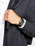 Buy Shop Hugo Boss Contemporary Sport Driver Black Dial Black Leather Strap Watch for Men - 1513085 USA Online