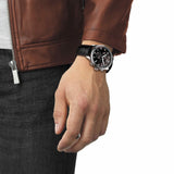Buy Shop Hugo Boss Contemporary Sport Driver Black Dial Black Leather Strap Watch for Men - 1513085 USA Online