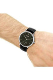 Buy Shop Hugo Boss Corporal Black Dial Black Leather Strap Watch for Men - 1513638 USA Online