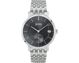 Buy Shop Hugo Boss Corporal Black Dial Silver Mesh Bracelet Watch for Men - 1513641 USA Online