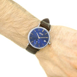 Buy Shop Hugo Boss Corporal Blue Dial Brown Leather Strap Watch for Men - 151363 USA Online