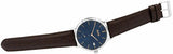 Buy Shop Hugo Boss Corporal Blue Dial Brown Leather Strap Watch for Men - 151363 USA Online