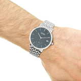 Buy Shop Hugo Boss Corporal Blue Dial Silver Steel Strap Watch for Men - 1513642 USA Online