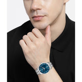 Buy Shop Hugo Boss Corporal Blue Dial Silver Steel Strap Watch for Men - 1513642 USA Online