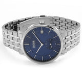 Buy Shop Hugo Boss Corporal Blue Dial Silver Steel Strap Watch for Men - 1513642 USA Online