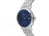 Buy Shop Hugo Boss Corporal Blue Dial Silver Steel Strap Watch for Men - 1513642 USA Online