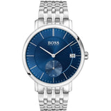 Buy Shop Hugo Boss Corporal Blue Dial Silver Steel Strap Watch for Men - 1513642 USA Online