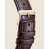 Buy Shop Hugo Boss Corporal White Dial Brown Leather Strap Watch for Men - 1513640 USA Online