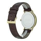 Buy Shop Hugo Boss Corporal White Dial Brown Leather Strap Watch for Men - 1513640 USA Online