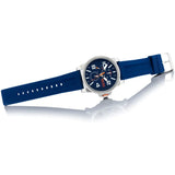 Buy Shop Hugo Boss Detroit Quartz Blue Dial Blue Silicone Strap Watch For Men - 1550008 USA Online