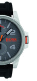 Buy Shop Hugo Boss Detroit Sport Analog Grey Dial Grey Rubber Strap Watch For Men - 1550007 USA Online