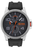 Buy Shop Hugo Boss Detroit Sport Analog Grey Dial Grey Rubber Strap Watch For Men - 1550007 USA Online