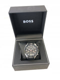 Buy Shop Hugo Boss Distinct Black Dial Black Rubber Strap Watch for Men - 1513855 USA Online