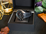 Buy Shop Hugo Boss Distinct Black Dial Black Rubber Strap Watch for Men - 1513855 USA Online