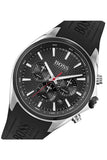 Buy Shop Hugo Boss Distinct Black Dial Black Rubber Strap Watch for Men - 1513855 USA Online