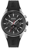 Buy Shop Hugo Boss Distinct Black Dial Black Rubber Strap Watch for Men - 1513855 USA Online