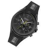 Buy Shop Hugo Boss Distinct Black Dial Black Silicone Strap Watch for Men - 1513859 USA Online