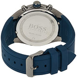 Buy Shop Hugo Boss Distinct Blue Dial Blue Rubber Strap Watch for Men - 1513856 USA Online