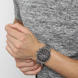 Buy Shop Hugo Boss Distinct Grey Dial Gren Steel Strap Watch for Men - 1513858 USA Online