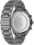 Buy Shop Hugo Boss Distinct Grey Dial Gren Steel Strap Watch for Men - 1513858 USA Online