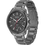 Buy Shop Hugo Boss Distinct Grey Dial Gren Steel Strap Watch for Men - 1513858 USA Online