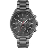 Buy Shop Hugo Boss Distinct Grey Dial Gren Steel Strap Watch for Men - 1513858 USA Online